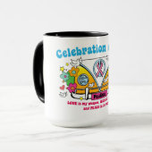 Viering van het leven!  Koffiemok Mok (Voorkant links)