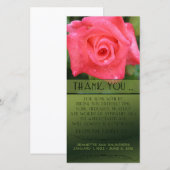 Viering van het leven, koraal Roos, je past je aan (Voorkant / Achterkant)