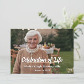 Viering van het leven | Landschap Golden Glow QRCo Kaart (Staand voorkant)