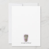 Viering van het leven Lilacs Kaart (Achterkant)