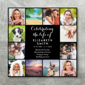 Viering van het Leven Memorial 12 Fotobord Poster