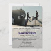 Viering van het leven Memorial begrafenis foto, pi Kaart (Voorkant)