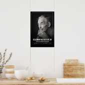 Viering Van Het Leven Met Foto-Funerair Ceremonie Poster (Keuken)