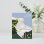 Viering van het leven met Inspirerend Citaat 7 Kaart (Staand voorkant)