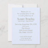 Viering van het leven met Inspirerend citaat 9 Kaart (Achterkant)