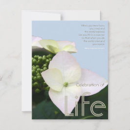 Viering van het leven met Inspirerend Quote 8 Kaart