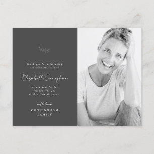 Viering van het Leven Modern Eenvoudig Minimalisti Briefkaart