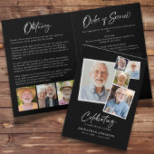 Viering van het leven Moderne 8-foto Collage Elega Programma