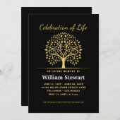 Viering van het leven | Moderne bosbouw Kaart (Voorkant / Achterkant)