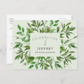 Viering van het leven na verlies Verzamelblad Briefkaart (Voorkant / Achterkant)