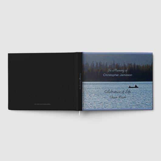 Viering van het leven, naam, meer, twee vissers gastenboek (Volledig)