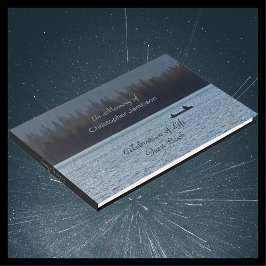 Viering van het leven, naam, meer, twee vissers gastenboek