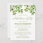 Viering van het leven | Natuur van begrafenissen Kaart (Voorkant)