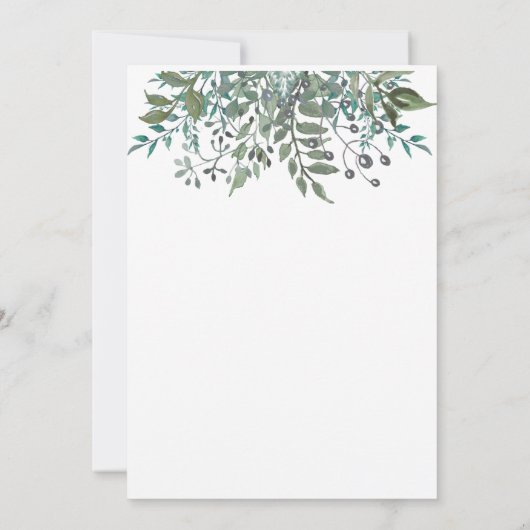 Viering van het leven olievloeistof laat groen lev kaart (Achterkant)