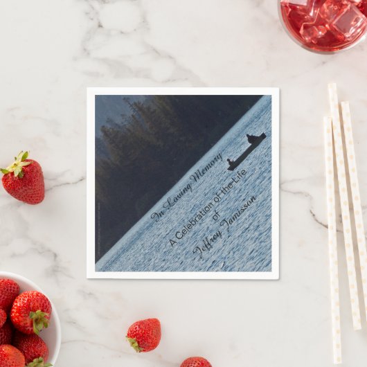 Viering van het leven Papieren servetten, vissers Servetten (Insitu)