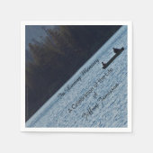 Viering van het leven Papieren servetten, vissers Servetten (Voorkant)