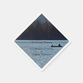 Viering van het leven Papieren servetten, vissers Servetten