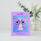 Viering van het leven (partij bij de nachtelijke n kaart (Staand voorkant)