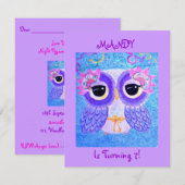 Viering van het leven (partij bij de nachtelijke n kaart (Voorkant / Achterkant)