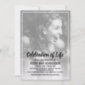 Viering van het Leven | Persoonlijke Foto op de Ui Kaart (Voorkant)