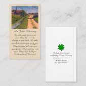 Viering van het leven Platteland Sympathie Card Visitekaartje (Voorkant / Achterkant)