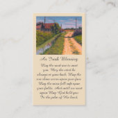 Viering van het leven Platteland Sympathie Card Visitekaartje (Voorkant)