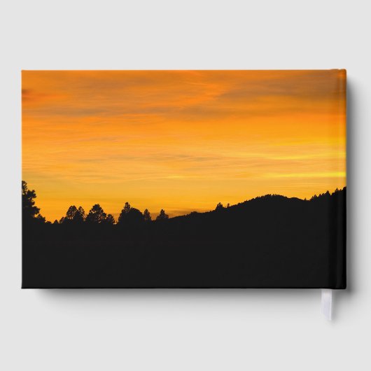 Viering van het leven Prairie Hills Sunset Memoria Gastenboek (Achterkant)