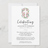 Viering van het leven, Roos Kruis, Foto, Begrafeni Kaart (Voorkant)