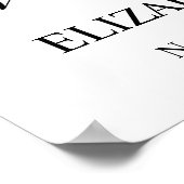 Viering van het Leven Roze Pioen Rozen Bloemige Fo Poster (Hoek)