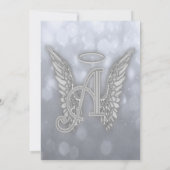 Viering van het leven - Silver Memorial Kaart (Achterkant)