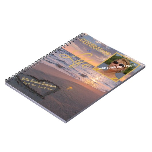 Viering van het leven - soennitische zeefoto - gas notitieboek (Linkerzijde)