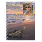 Viering van het leven - soennitische zeefoto - gas notitieboek (Voorkant)