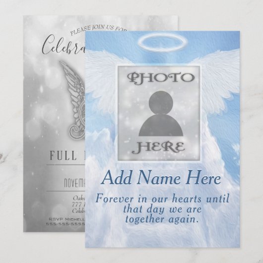 Viering van het leven - Staircase voor de hemel Kaart (Voorkant / Achterkant)