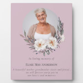 Viering van het leven stijlvol elegant foto-aanden fotoplaat (Voorkant)