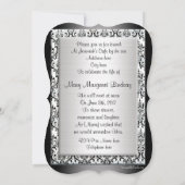 Viering van het leven Uitnodiging magnolia (Achterkant)