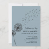 Viering van het leven Uitnodiging, Memorial Servic Kaart (Voorkant)