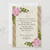 Viering van het leven Uitnodiging orchideeën (Achterkant)