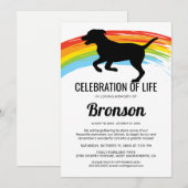 Viering van het leven | Uitvaartmonument Hond Kaart (Voorkant / Achterkant)