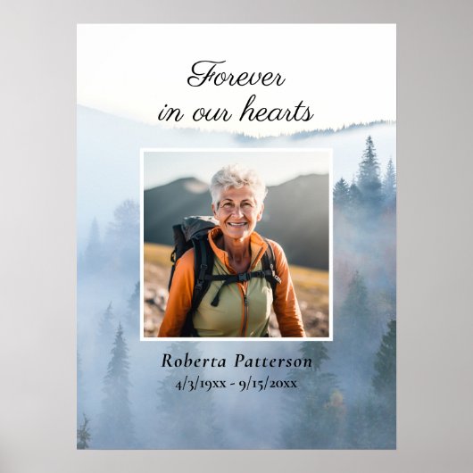 Viering van het leven Uw foto's Download begrafeni Poster (Voorkant)