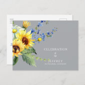 Viering van het Leven Verlies van Geliefde Briefkaart (Voorkant / Achterkant)