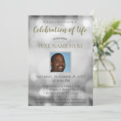 Viering van het leven - Voeg een foto toe Kaart (Staand voorkant)