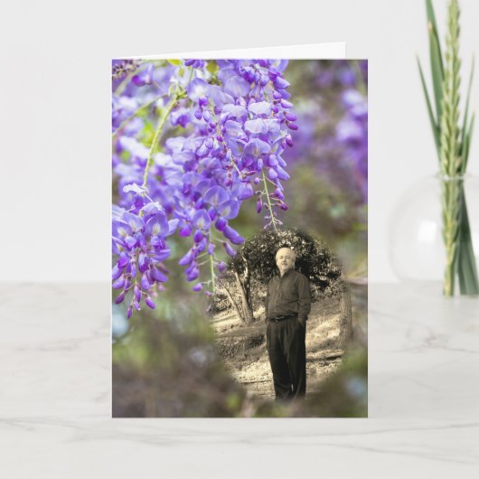 Viering van het leven Wisteria Aankondiging (Voorkant)