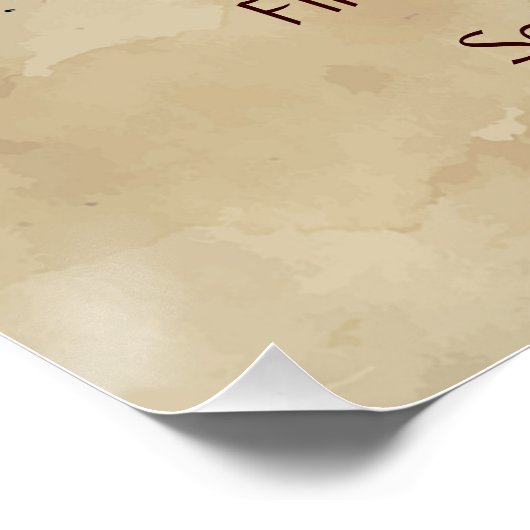 Viering van het leven Wolf Perfect Poster (Hoek)