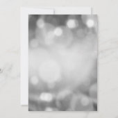 Viering van het leven - Zilver en Gold Voeg foto t Kaart (Achterkant)