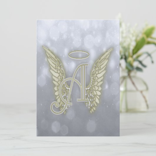 Viering van het leven - Zilver en goud Kaart (Staand voorkant)