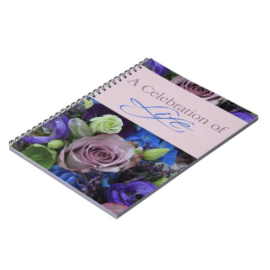 Viering van het levensboek notitieboek (Linkerzijde)