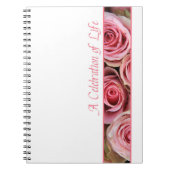 Viering van het levensboek notitieboek (Voorkant)