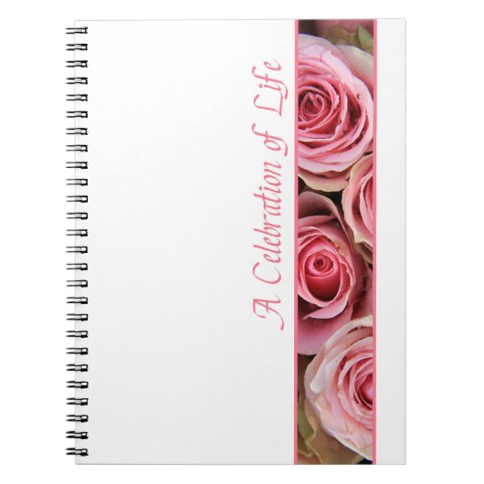 Viering van het levensboek notitieboek (Voorkant)