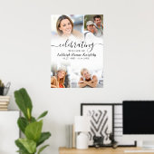 Viering van het levensgedenkteken 4 Foto Poster (Thuiskantoor)