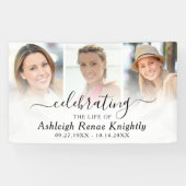 Viering van het levensmonument 3 Foto-banner Spandoek (Horizontaal)